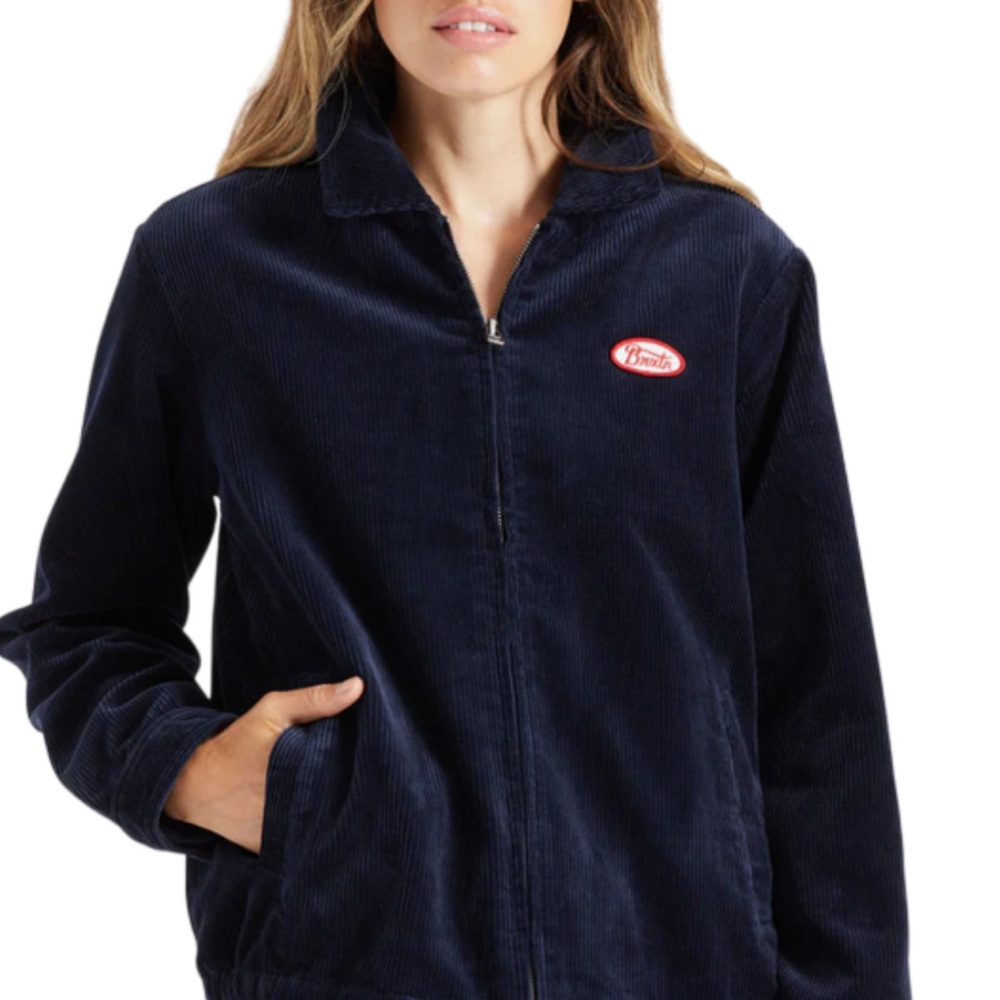 Brixton Women's Navy Bomber Jacket